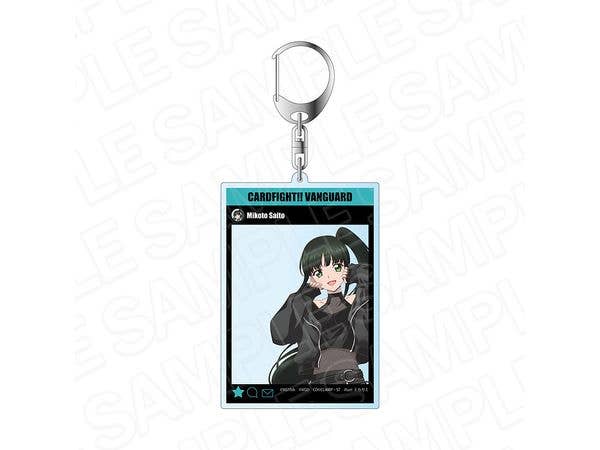 カードファイト!! ヴァンガード: SNS風アクリルキーホルダー 西塔ミコト アイドル ver.