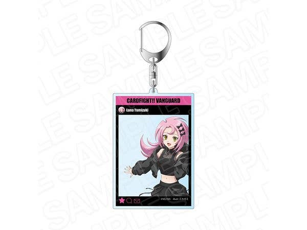 カードファイト!! ヴァンガード: SNS風アクリルキーホルダー 弓月ルーナ アイドル ver.