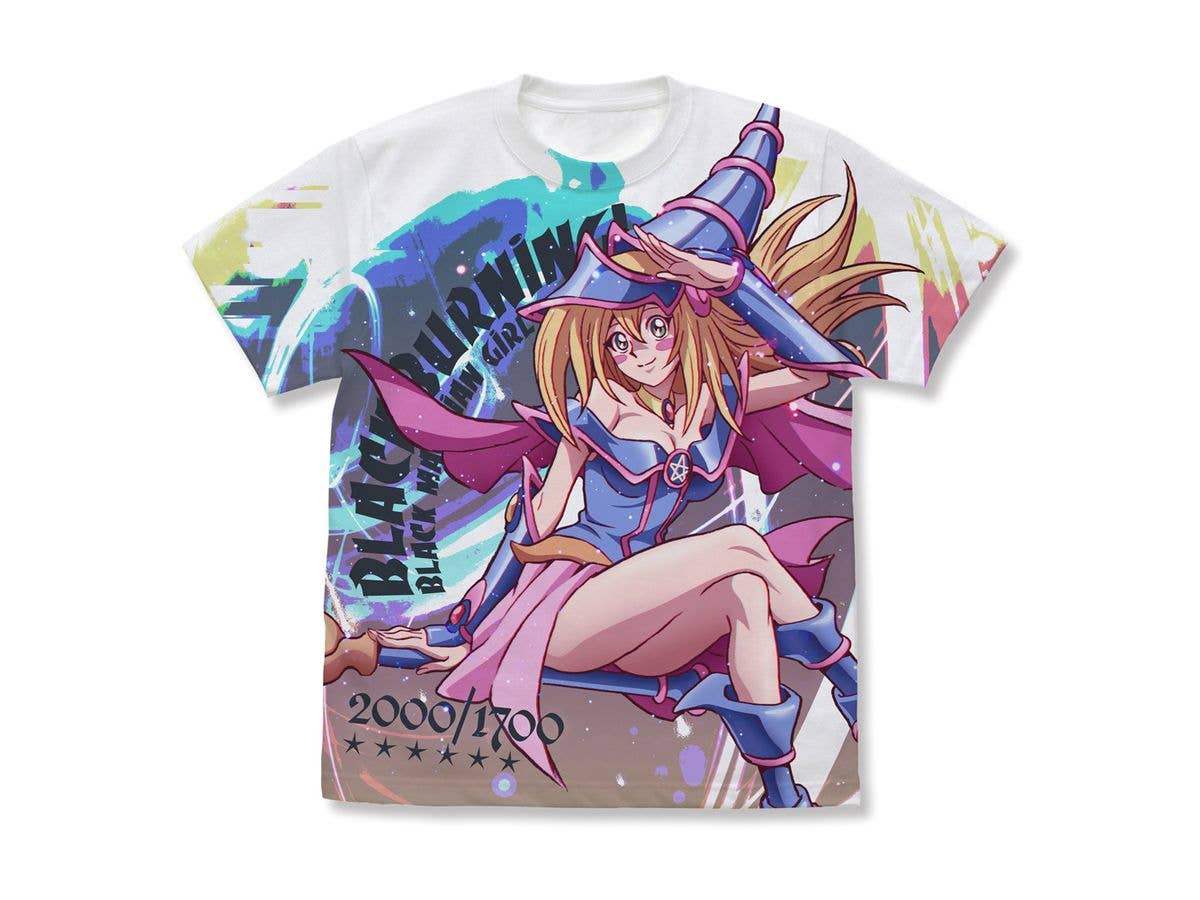 遊戯王デュエルモンスターズ: ブラック・マジシャン・ガール フルグラフィックTシャツ / WHITE-M