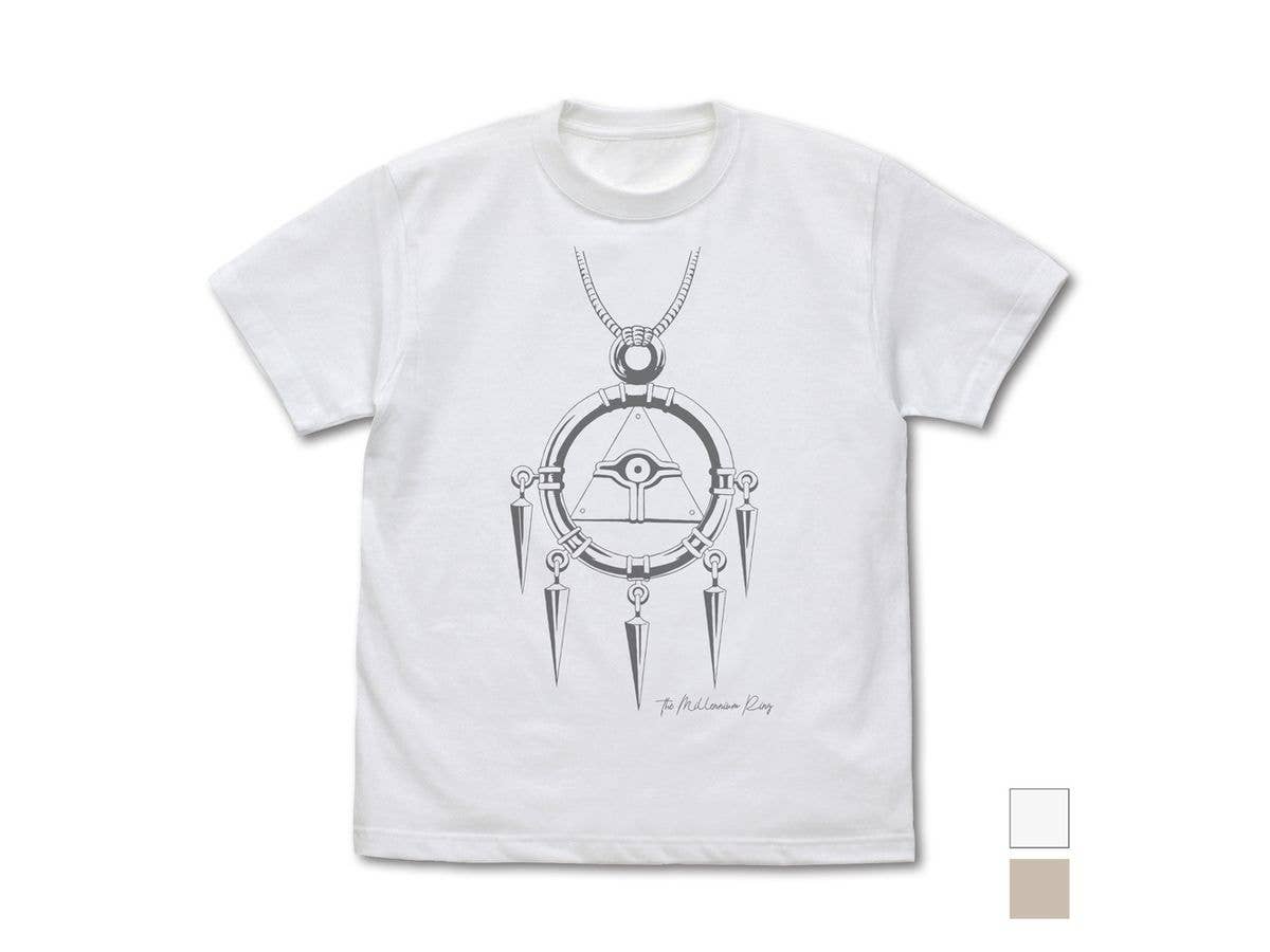 遊戯王デュエルモンスターズ: 千年リング Tシャツ / WHITE-S