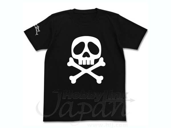 ハーロック スカル T シャツ ブラック M