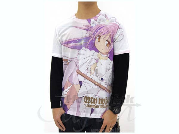 アルティメットまどか フルグラフィック T シャツ ホワイト L
