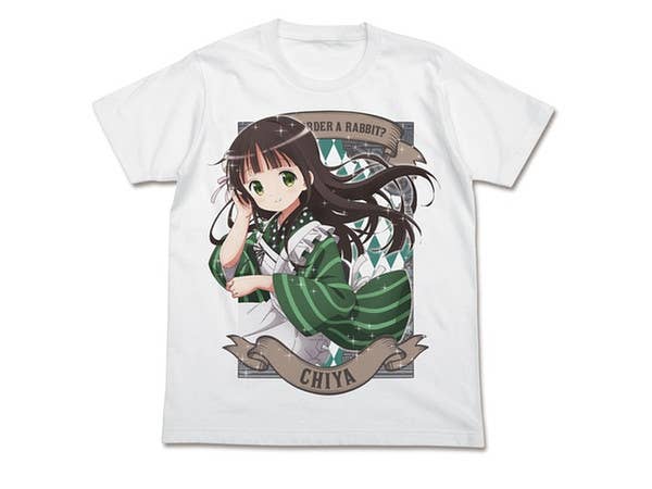 千夜 フルカラー T シャツ ホワイト L