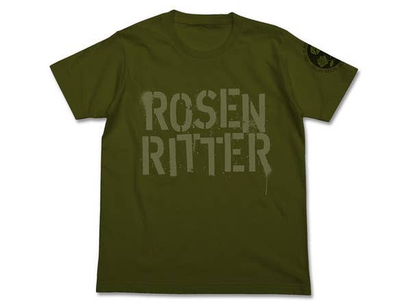 銀河英雄伝説 自由惑星同盟 ローゼンリッターTシャツ/MOSS-M