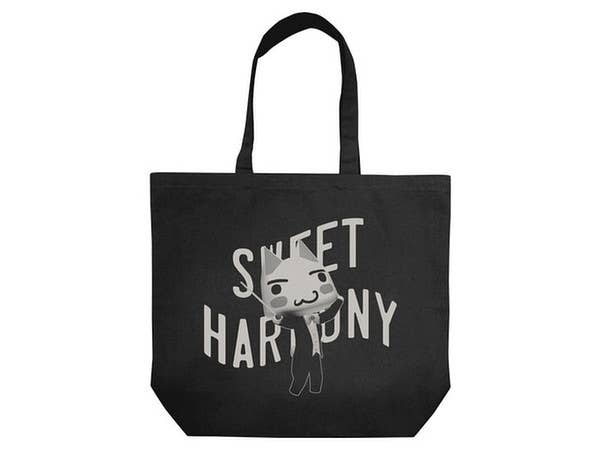 どこでもいっしょ: トロ SWEET HARMONY ラージトート/BLACK