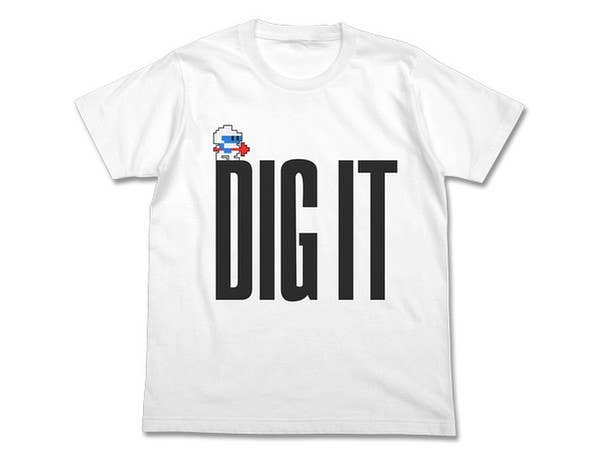 ディグダグ: DIG IT Tシャツ/WHITE-M