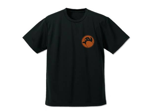 宇宙よりも遠い場所: 南極チャレンジ ドライTシャツ/BLACK-L