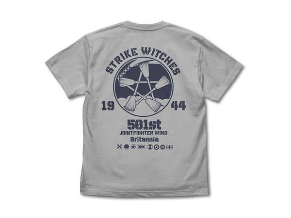 ストライクウィッチーズ ROAD to BERLIN: SW エンブレム Tシャツ/LIGHT GRAY-M