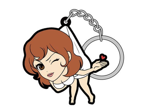 ルパン三世 PART5: 峰不二子 つままれキーホルダー