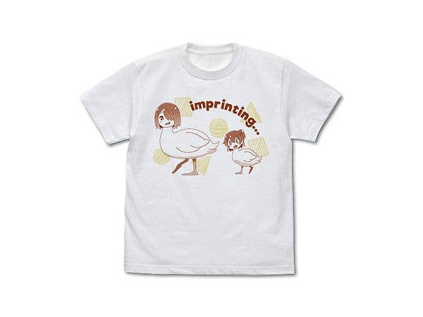 私に天使が舞い降りた!: みやことひなたの刷り込み Tシャツ/WHITE-XL
