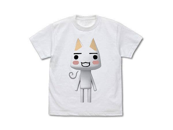 どこでもいっしょ: トロため息 Tシャツ/WHITE-L