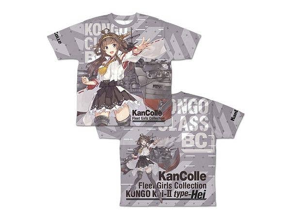 艦隊これくしょん -艦これ-: 金剛改二丙 両面フルグラフィックＴシャツ/XL