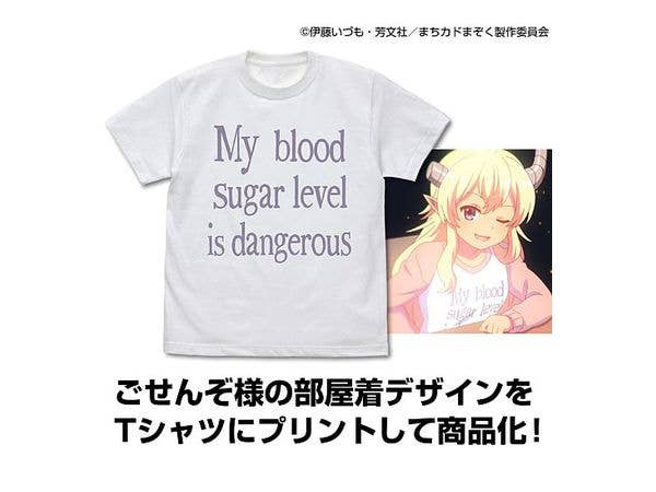まちカドまぞく: ごせんぞ様オフモード Tシャツ/WHITE-XL