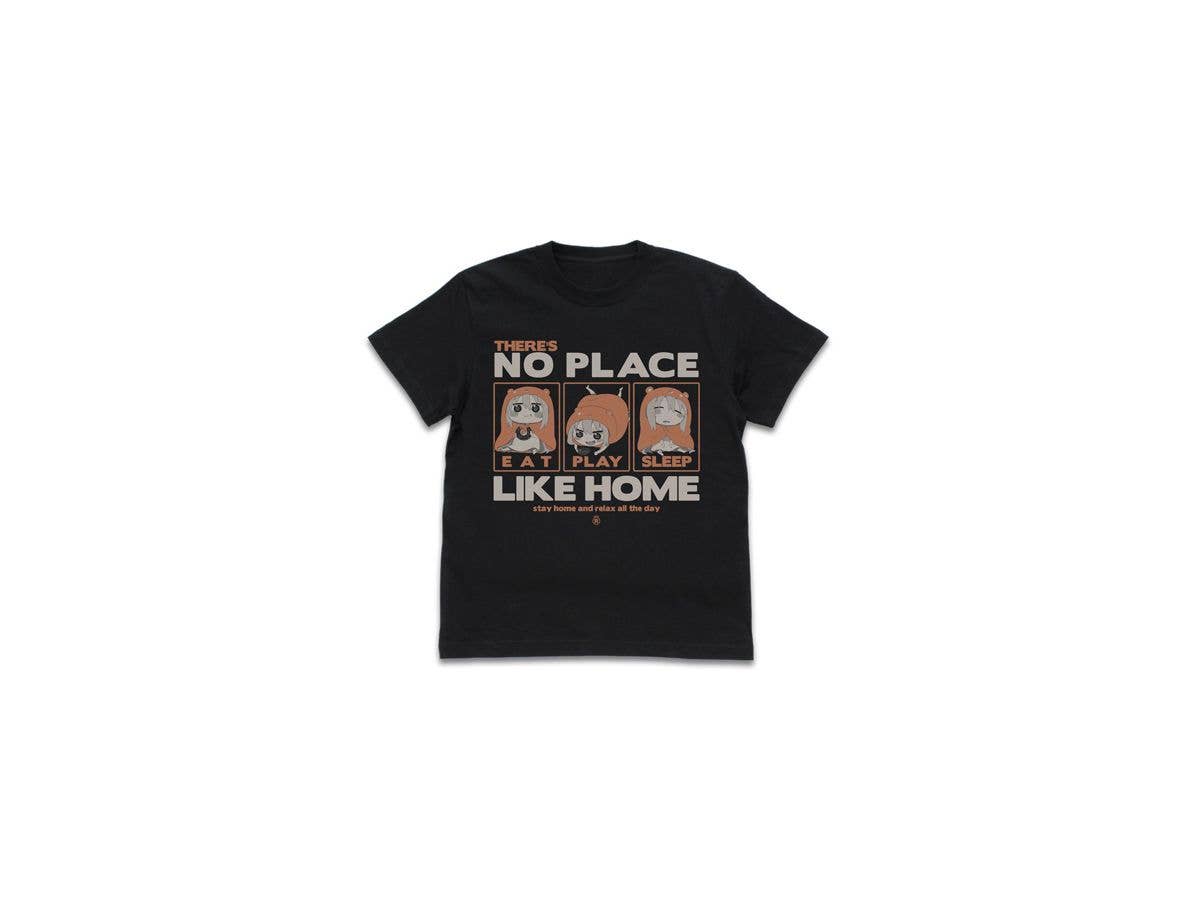 干物妹!うまるちゃんR: うまるのやっぱりおうちが一番 Tシャツ/BLACK-S