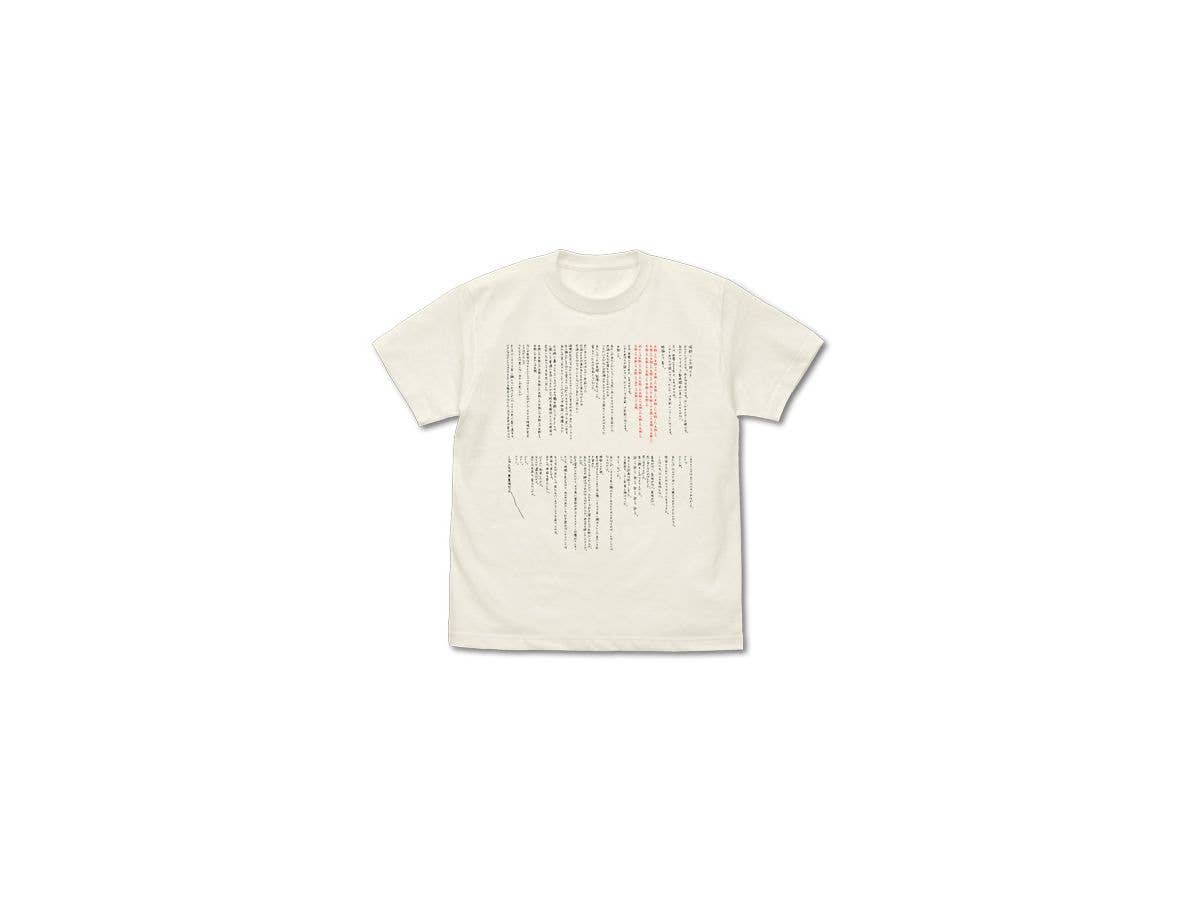 STEINS: GATE 鈴羽の手紙 Tシャツ Vanilla White M