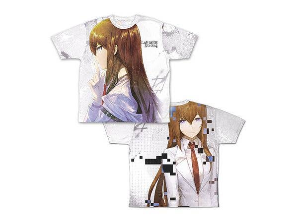 STEINS;GATE: 牧瀬紅莉栖 両面フルグラフィックTシャツ L
