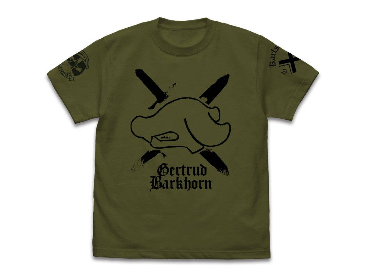 ストライクウィッチーズ: ゲルトルート・バルクホルンパーソナルマーク Tシャツ Moss XL