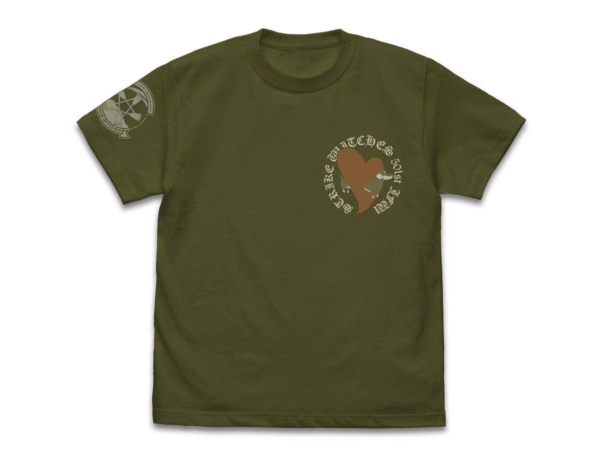 ストライクウィッチーズ: エーリカ・ハルトマンパーソナルマーク Tシャツ Moss M
