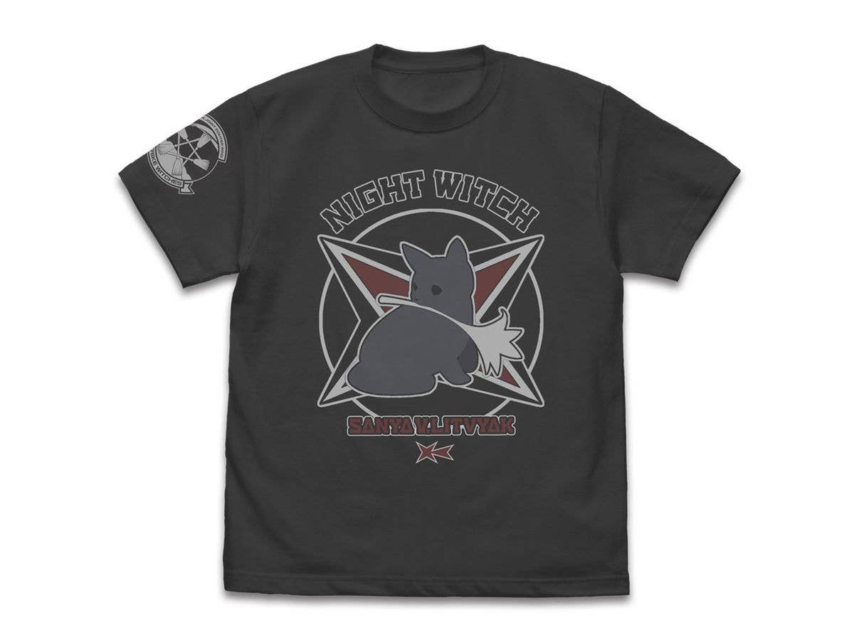 ストライクウィッチーズ: サーニャ・V・リトヴャクパーソナルマーク Tシャツ Sumi M