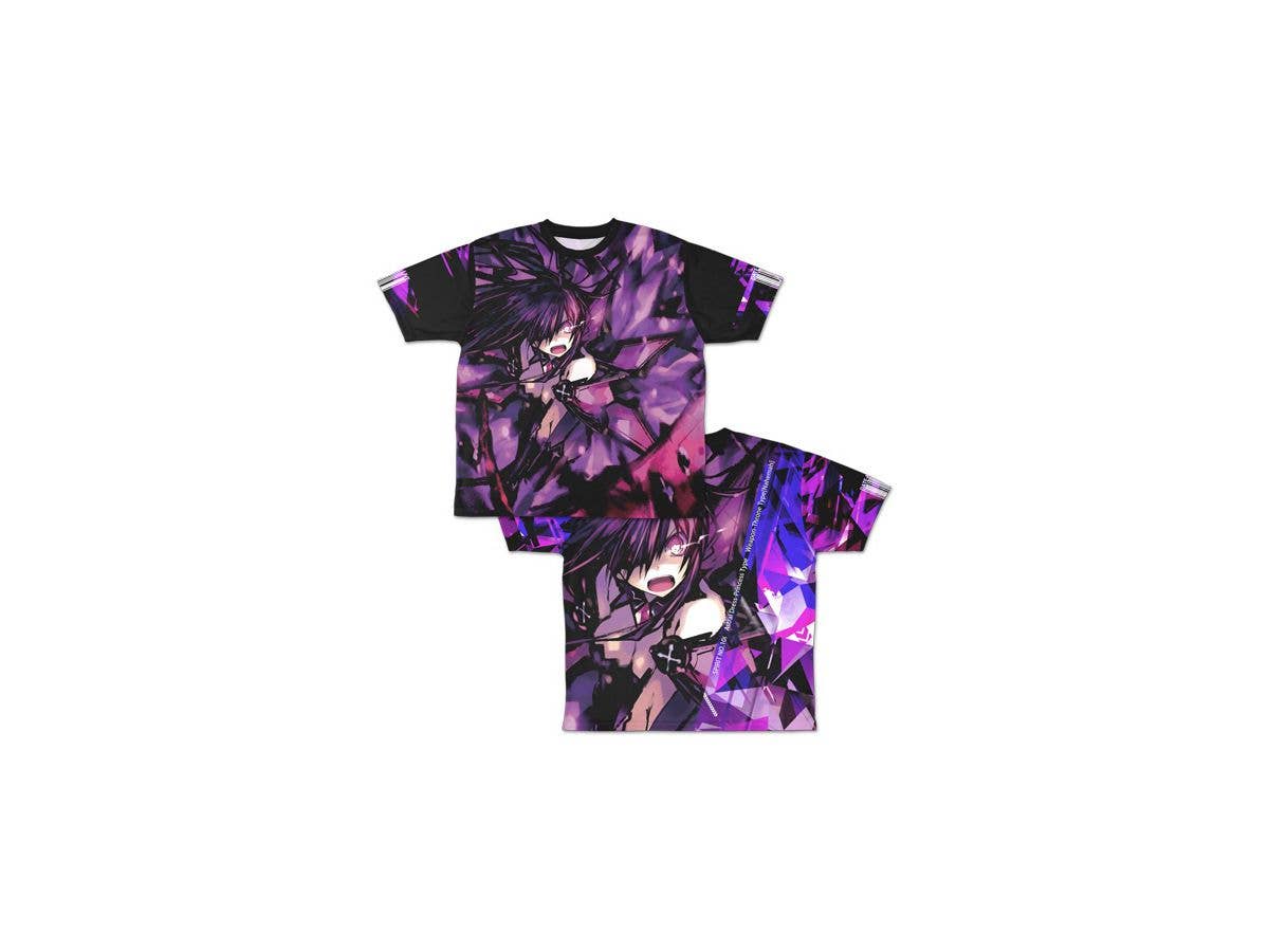 デート・ア・ライブ IV: 夜刀神十香 (反転) 両面フルグラフィックTシャツ M