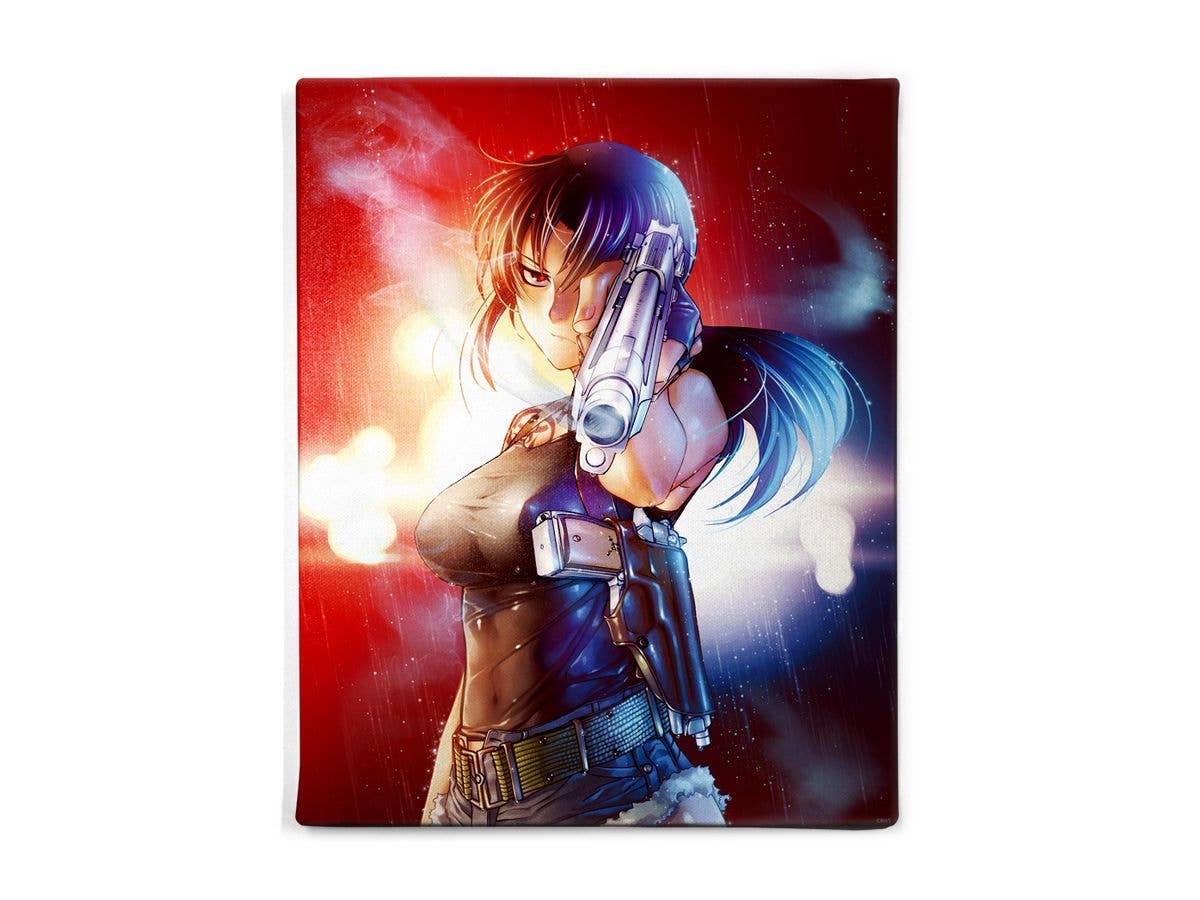 ブラック ラグーン: レヴィ F6キャンバスアート