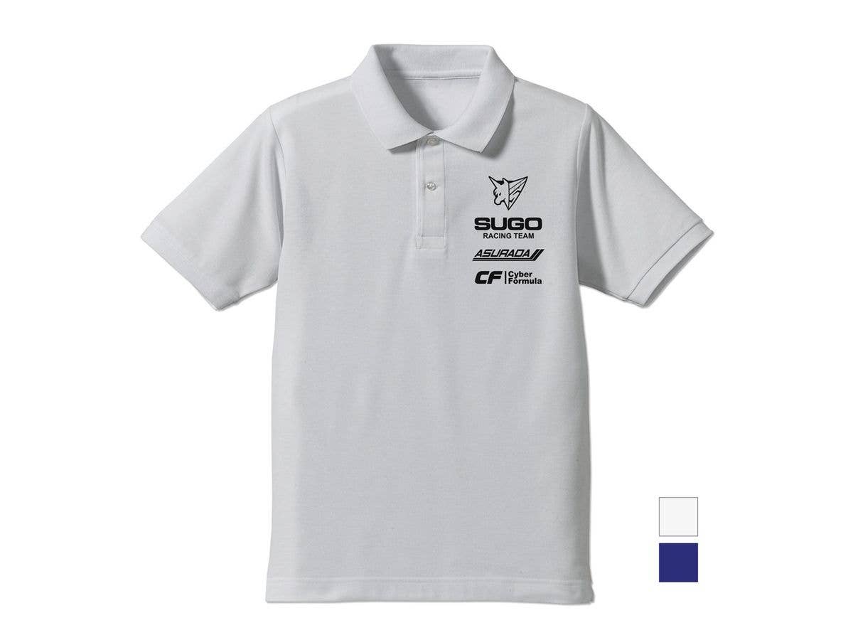 新世紀GPXサイバーフォーミュラ: スゴウアスラーダ ポロシャツ White XL