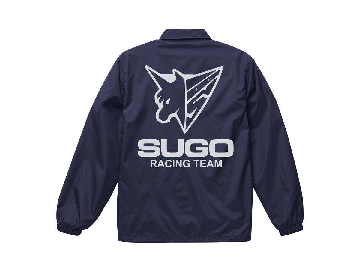 新世紀GPXサイバーフォーミュラ: スゴウアスラーダ コーチジャケット Navy XL