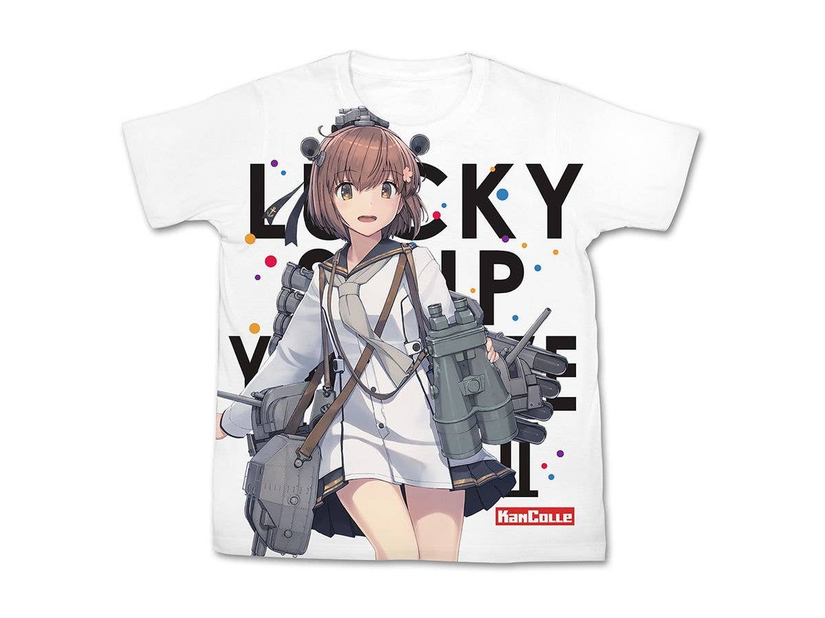 艦隊これくしょん 艦これ: 雪風改二 フルグラフィックTシャツ White S