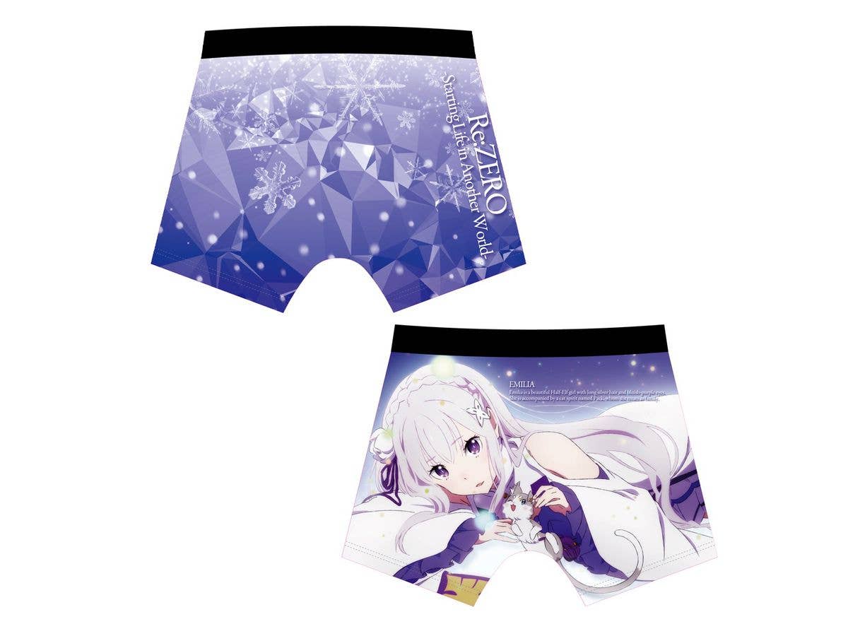 Re:ゼロから始める異世界生活: エミリア ボクサーパンツ L