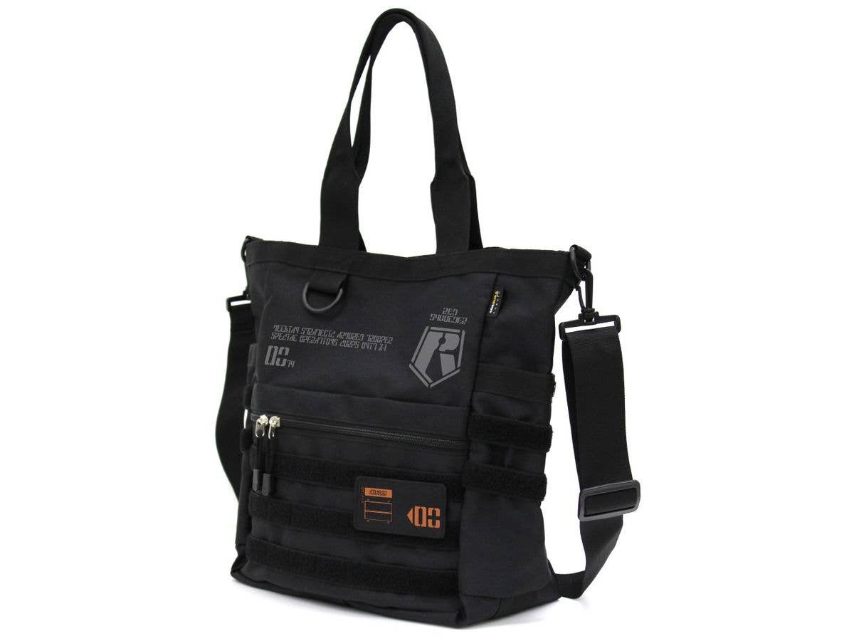 装甲騎兵ボトムズ: レッドショルダー ファンクショナルトートバッグ BLACK