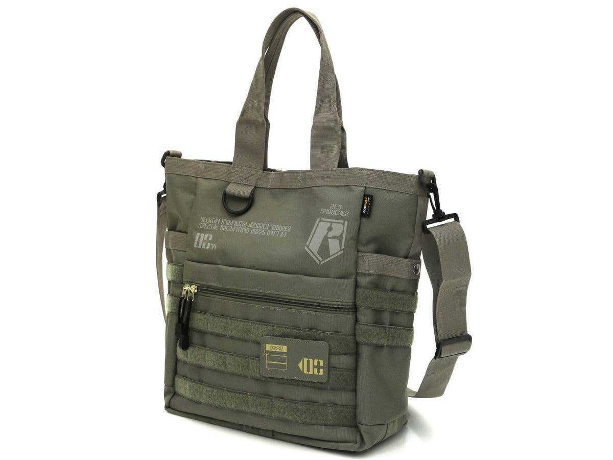 装甲騎兵ボトムズ: レッドショルダー ファンクショナルトートバッグ RANGER GREEN