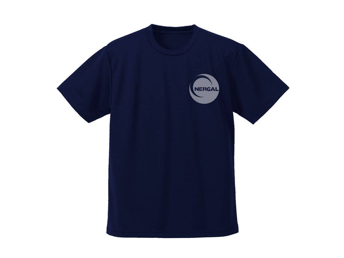 機動戦艦 ナデシコ: ネルガル重工 ドライTシャツ NAVY L