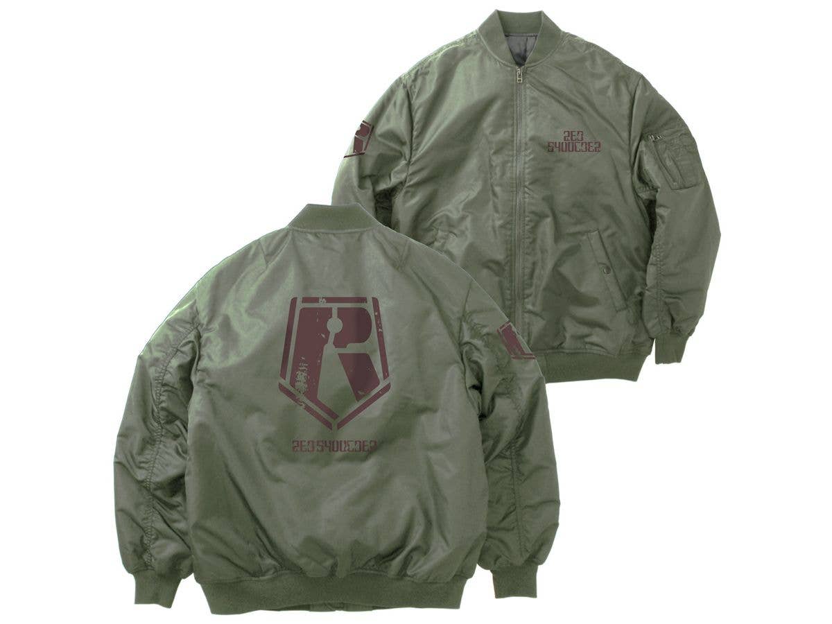 装甲騎兵ボトムズ: レッドショルダー MA 1ジャケット MOSS L