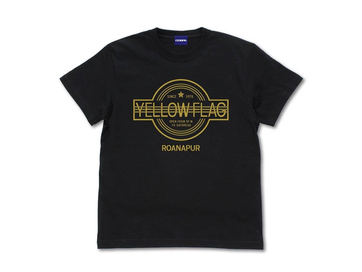 ブラック・ラグーン: イエローフラッグ Tシャツ BLACK M