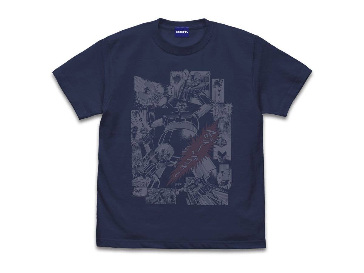 マジンガーZ マジーンゴゥ! Tシャツ INDIGO S