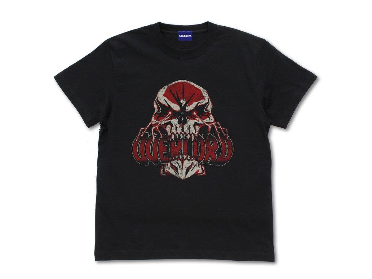 オーバーロードIV: アインズ フェイス Tシャツ BLACK S