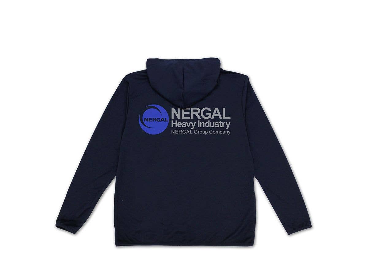 機動戦艦 ナデシコ ネルガル重工 薄手ドライパーカー NAVY L