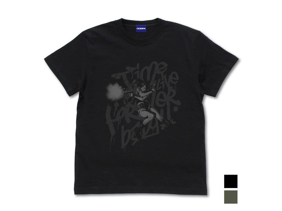 ブラック・ラグーン: Shooting レヴィ Tシャツ / BLACK-L