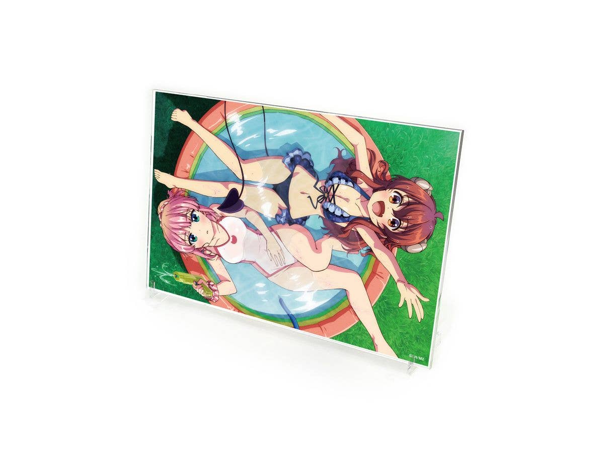 まちカドまぞく 2丁目: 水着の優子&桃 アクリルアートスタンド