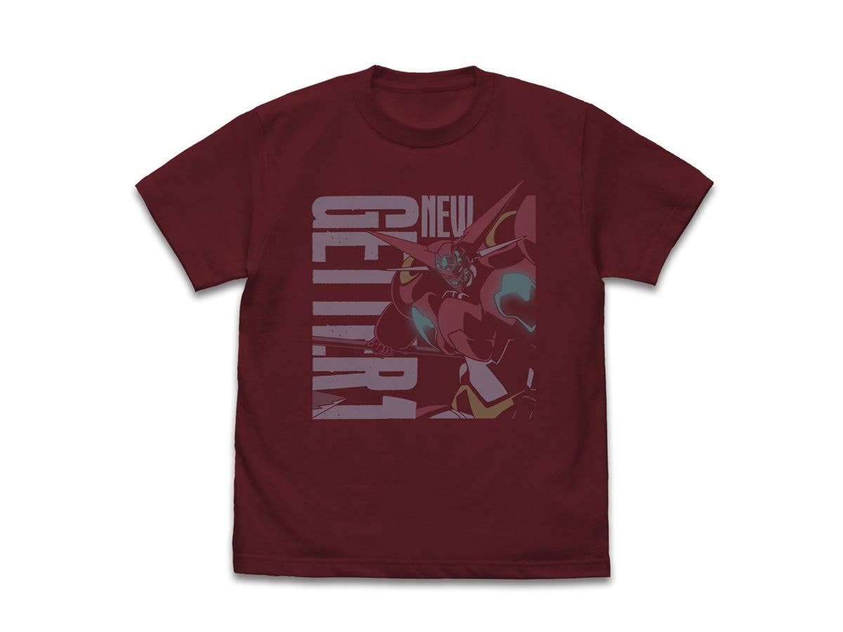 新ゲッターロボ: 新ゲッターロボ ゲッター1 Tシャツ/ BURGUNDY-S