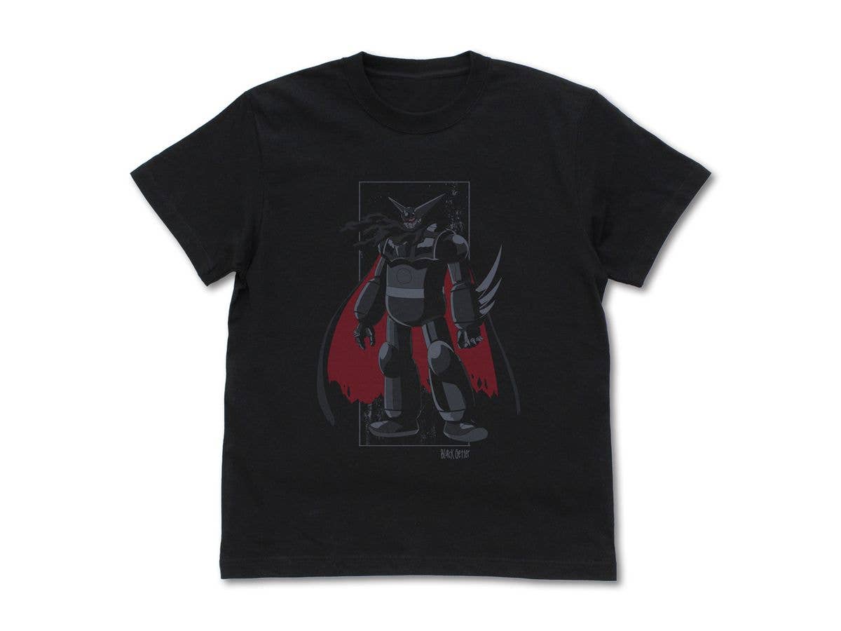 真(チェンジ!!)ゲッターロボ 世界最後の日: ブラックゲッター Tシャツ/BLACK-S
