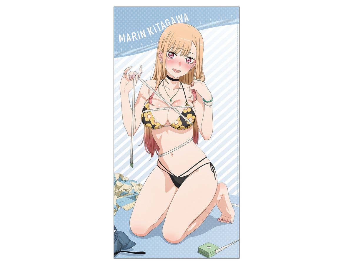 TVアニメ その着せ替え人形は恋をする: 描き下ろし 喜多川海夢 120cmビッグタオル ドキドキの採寸Ver.