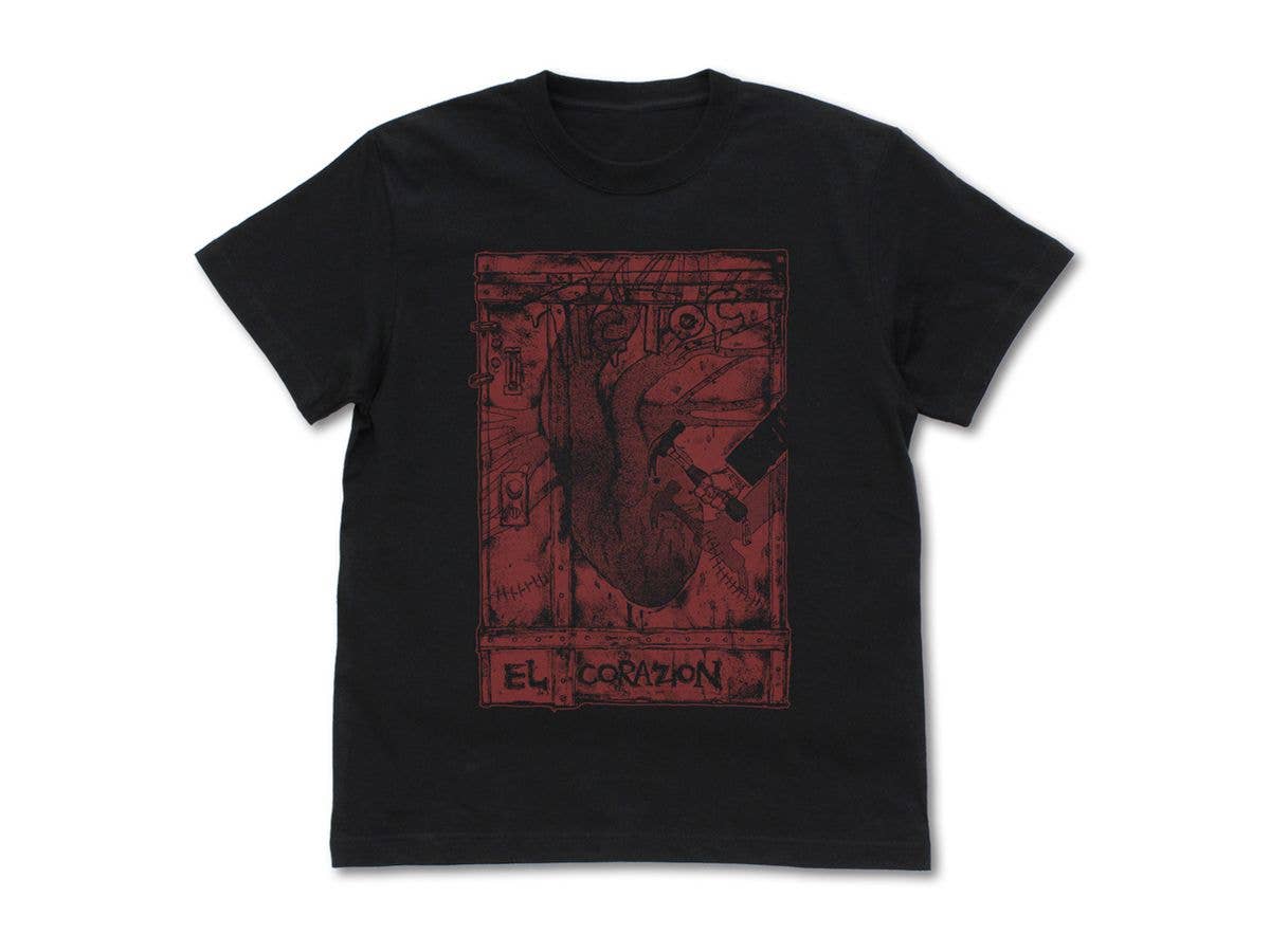 ドロヘドロ (原作版): 心 [扉] Tシャツ / BLACK-XL
