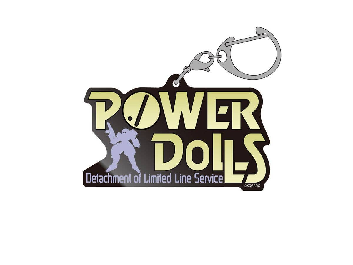 POWER DoLLS ロゴ アクリルマルチキーホルダー