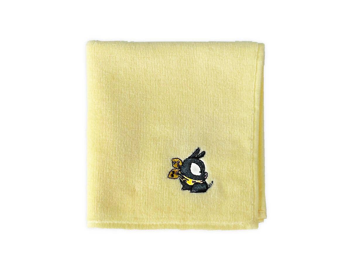 らんま1/2: Pちゃん 刺繍ハンドタオル / LIGHT YELLOW
