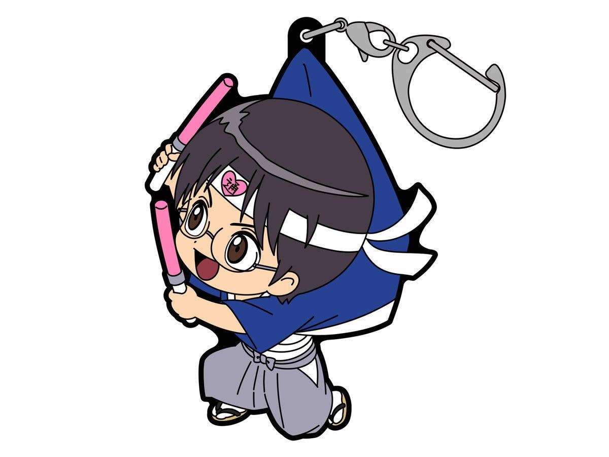 銀魂.: 志村新八 つままれ お通ちゃん応援中Ver.