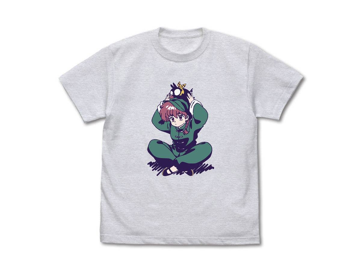 らんま1 / 2: らんまとPちゃん Tシャツ / ASH-M