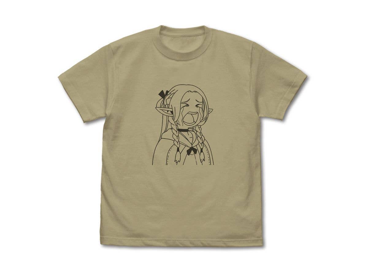 ダンジョン飯: マルシルの｢こりッごり!!｣ Tシャツ / SAND KHAKI-XL