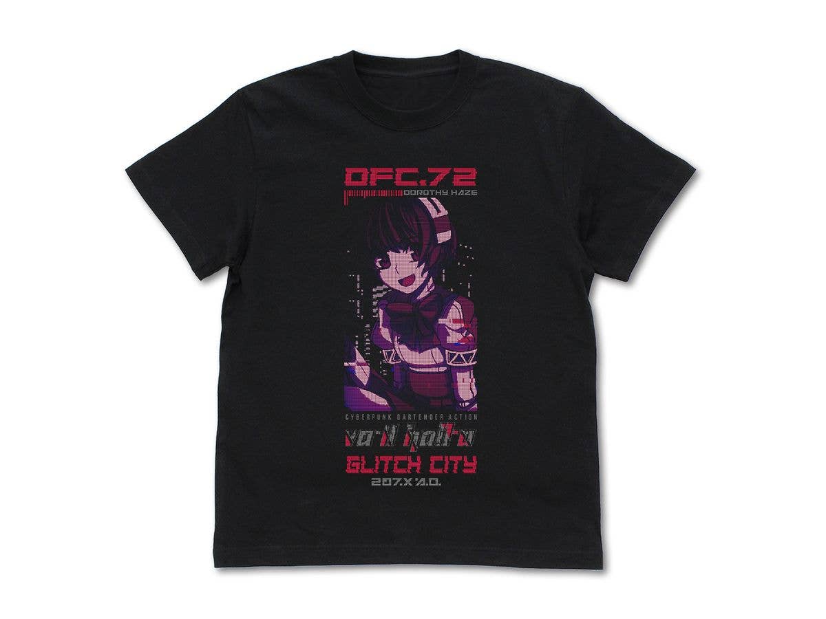VA-11 HALL-A: ドロシー・ヘイズ Tシャツ / BLACK-XL