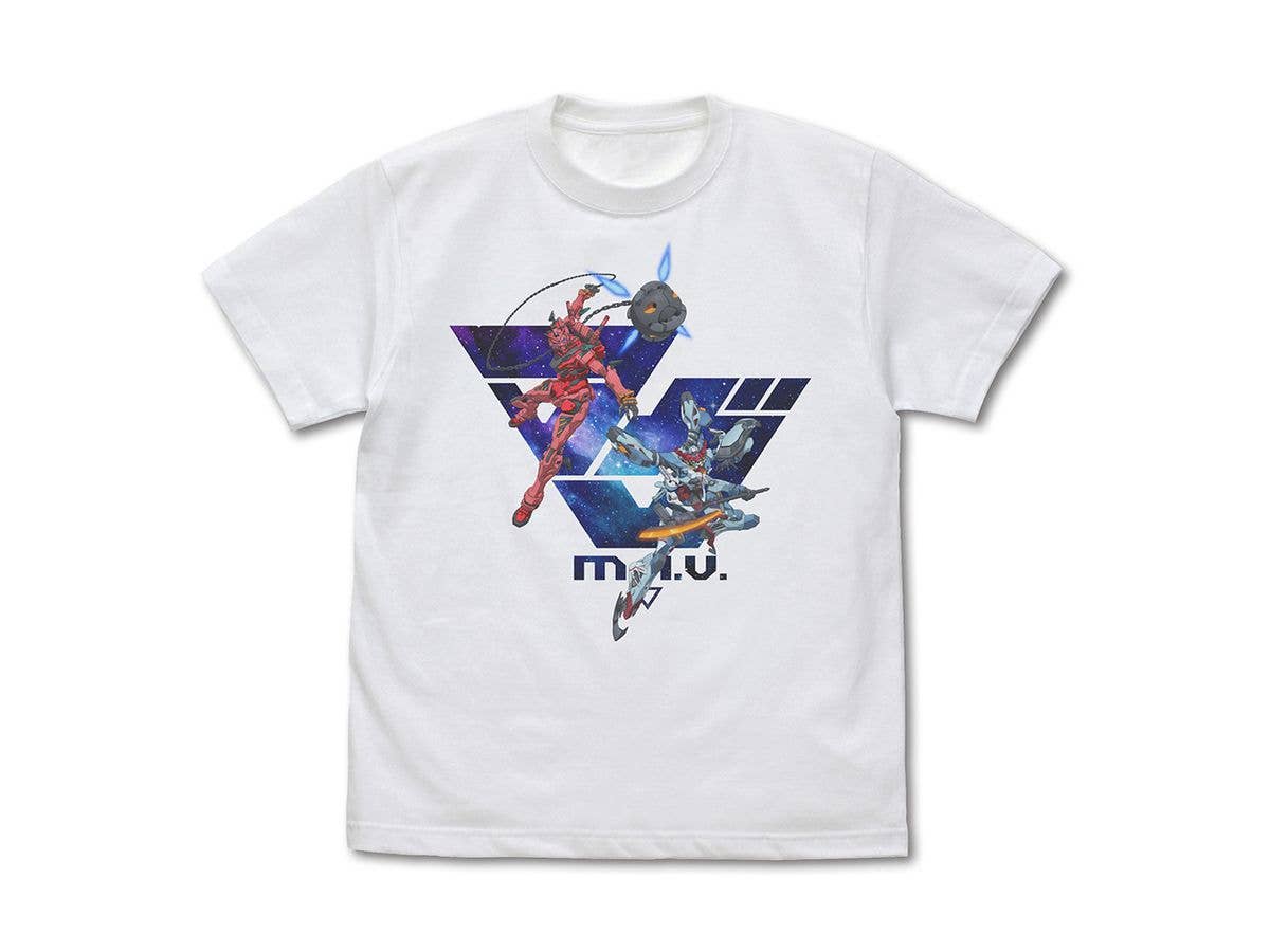 機動戦士Gundam GQuuuuuuX: マヴ フルカラーTシャツ / WHITE-XL
